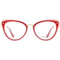 Ana Hickmann AH6326 H03 Women’s Eyeglasses Red Size 52 - Blue Light Block Available