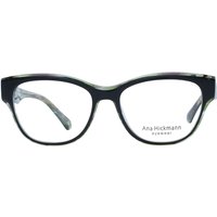Ana Hickmann AH6472 H01 Men's Eyeglasses Black Size 53 - Blue Light Block Available