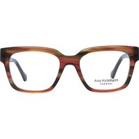 Ana Hickmann AH6492 E01 Men's Eyeglasses Brown Size 53 - Blue Light Block Available
