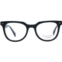 Ana Hickmann HIY601 A01 Men's Eyeglasses Black Size 47 - Blue Light Block Available