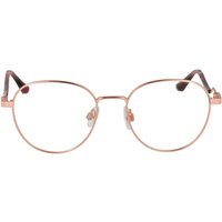 Ana Hickmann HI1237T 05A Women’s Eyeglasses Gold Size 49 - Blue Light Block Available