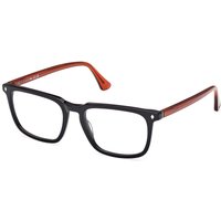 Web Eyewear WE5430 002 Men's Eyeglasses Black Size 56 - Blue Light Block Available