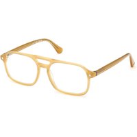 Web Eyewear WE5473 041 Men's Eyeglasses Yellow Size 56 - Blue Light Block Available