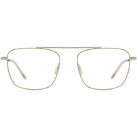 Paradigm River Gold Men's Eyeglasses Gold Size 53 - Blue Light Block Available