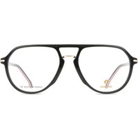 Carrera 345 2M2 Men's Eyeglasses Black Size 55 - Blue Light Block Available