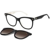 Carrera CA 3098/C with Clip-On 80S/LA Women’s Eyeglasses Black Size 53 - Blue Light Block Available