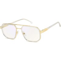 Carrera 1137 900/13 Men's Eyeglasses Gold Size 55 - Blue Light Block Available
