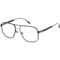 David Beckham DB 7124 2M2 Men's Eyeglasses Black Size 58 - Blue Light Block Available