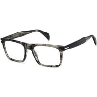 David Beckham DB 1191 2W8 Men's Eyeglasses Grey Size 55 - Blue Light Block Available