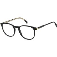 David Beckham DB 1212 807 Men's Eyeglasses Black Size 51 - Blue Light Block Available