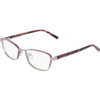 DKNY DK1039 040 Women’s Eyeglasses Silver Size 53 - Blue Light Block Available