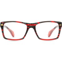 Alyson Magee AMO002 25 Women’s Eyeglasses Red Size 53 - Blue Light Block Available