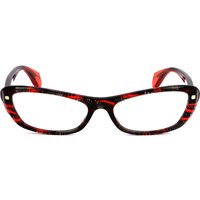Alyson Magee AMO013 25 Women’s Eyeglasses Red Size 54 - Blue Light Block Available