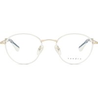 Sandro SD4000 917 Men's Eyeglasses White Size 48 - Blue Light Block Available