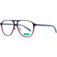 United Colors of Benetton BEO1008 252 サングラス - 男性用 - バーガンディ