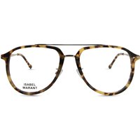 Isabel Marant IM 0046 HBN Women’s Eyeglasses Tortoiseshell Size 55 - Blue Light Block Available