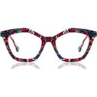 LA Eyeworks Ronette 608 Men's Eyeglasses Blue Size 48 - Blue Light Block Available