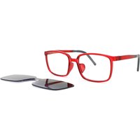 Cosee C-002 SENSES with Slip-On 08 青-Light Block サングラス - 男性用 - バーガンディ