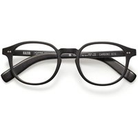Kaleos Carboni Big C1 Men's Eyeglasses Black Size 52 - Blue Light Block Available