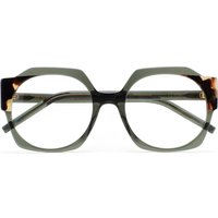 Kaleos Mcmahon C4 Men's Eyeglasses Green Size 55 - Blue Light Block Available