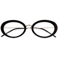 Kaleos Dannon C1 Men's Eyeglasses Black Size 52 - Blue Light Block Available