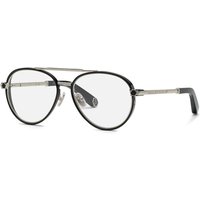 Philipp Plein VPP137M 0Z42 Women’s Eyeglasses Black Size 56 - Blue Light Block Available