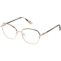 Yalea VYA073 LILIANA 02AM Women’s Eyeglasses Rose-Gold Size 54 - Blue Light Block Available