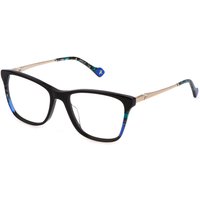 Yalea VYA087L VIRGINIA 0700 Women’s Eyeglasses Black Size 52 - Blue Light Block Available