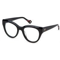 Yalea VYA168 ZAHA 0700 Women’s Eyeglasses Black Size 51 - Blue Light Block Available