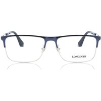 Longines LG5005-H 090 Men's Eyeglasses Blue Size 56 - Blue Light Block Available