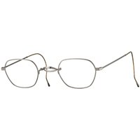 Eyevan Tears S Men's Eyeglasses Silver Size 45 - Blue Light Block Available