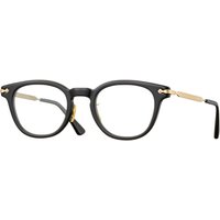 Eyevan Webb Prs PBK/G Men's Eyeglasses Black Size 47 - Blue Light Block Available