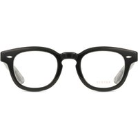 Eyevan Webb-BR-E PBK Men's Eyeglasses Black Size 47 - Blue Light Block Available