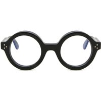 Lesca PHIL 5 Men's Eyeglasses Black Size 46 - Blue Light Block Available