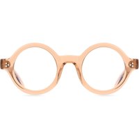 Lesca SAGA ROSE Men's Eyeglasses Brown Size 45 - Blue Light Block Available