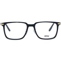 BMW BW5037-F Asian Fit 001 Men's Eyeglasses Black Size 54 - Blue Light Block Available