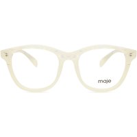 Maje MJ1006 620 Women’s Eyeglasses White Size 48 - Blue Light Block Available