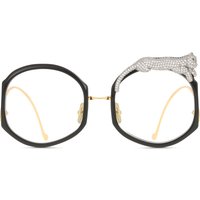 Anna-Karin Karlsson ROSE ET LE RÊVE - OPTICAL Ice クリスタル サングラス - 女性用 - 黒