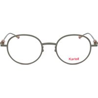 Kartell KL003V 03 Men's Eyeglasses Brown Size 49 - Blue Light Block Available