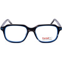 Kartell KL020V 01 Men's Eyeglasses Blue Size 51 - Blue Light Block Available