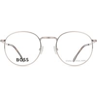 BOSS Boss 1605 6LB Men's Eyeglasses Silver Size 50 - Blue Light Block Available