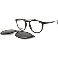 BOSS Boss 1640/CS with Clip-On 284/LB サングラス - 男性用 - 黒