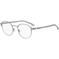 BOSS Boss 1638 RAA/99 Men's Eyeglasses Silver Size 50 - Blue Light Block Available