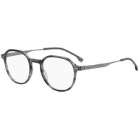 BOSS 1697 PZH/99 Men's Eyeglasses Grey Size 50 - Blue Light Block Available