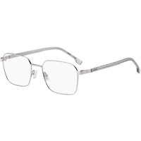 BOSS 1702 0IH/99 Men's Eyeglasses Silver Size 55 - Blue Light Block Available