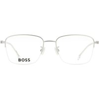 BOSS 1800/F Asian Fit 010 Men's Eyeglasses Silver Size 53 - Blue Light Block Available