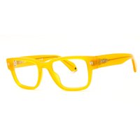 Off-White STYLE 7V 1800 Men's Eyeglasses Yellow Size 52 - Blue Light Block Available