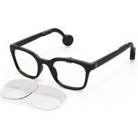 Brilliant Labs Cut Lens Halo サングラス - 男性用 - 黒