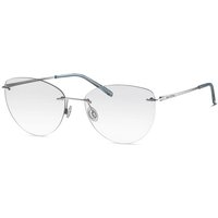 Marc O'Polo 500038 00 Men's Eyeglasses Silver Size 56 - Blue Light Block Available