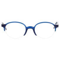 ANDY WOLF 4555 G Men's Eyeglasses Blue Size 46 - Blue Light Block Available